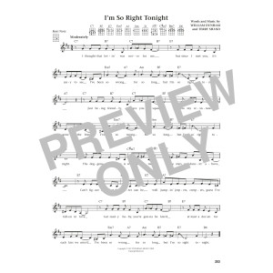 I'm So Right Tonight (from The Daily Ukulele) (arr. Jim Beloff)