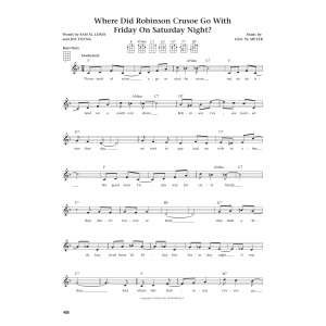 Where Did Robinson Crusoe Go With Friday On Saturday Night (from The Daily Ukulele, arr. Jim Beloff)