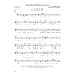 Sunshine On My Shoulders (from The Daily Ukulele) (arr. Jim Beloff)