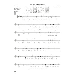 Under Paris Skies (from The Daily Ukulele) (arr. Jim Beloff)