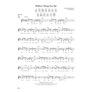 Willow Weep For Me (from The Daily Ukulele) (arr. Jim Beloff)
