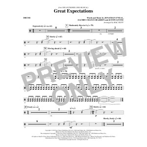 Great Expectations (from The Outsiders) (arr. Mac Huff) - Drums