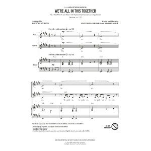 We're All In This Together (from High School Musical) (arr. Roger Emerson)