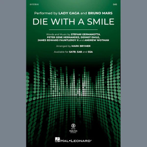 Die With A Smile (arr. Mark Brymer)