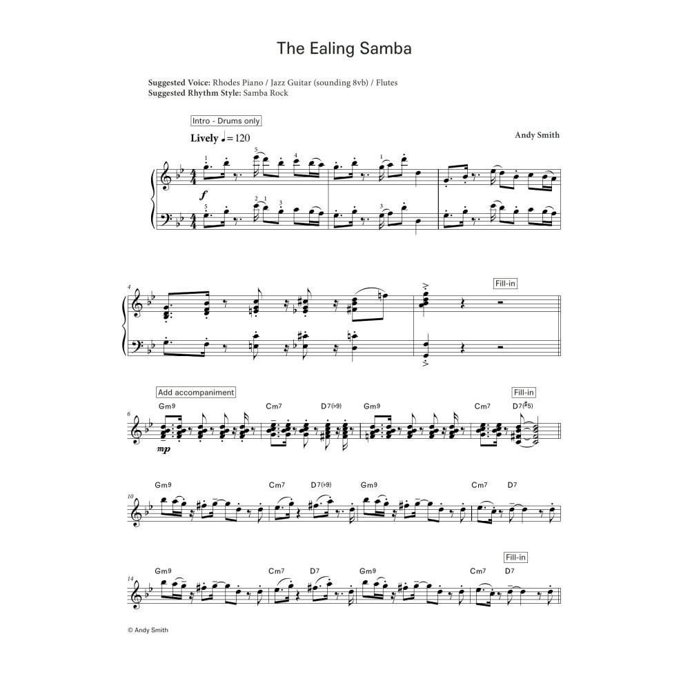 The Ealing Samba (LCME Electronic Keyboard Grade 7 List B)
