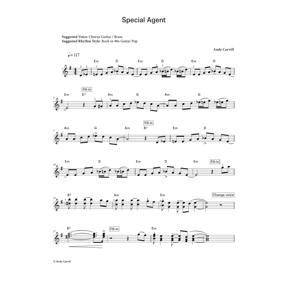Special Agent (LCME Electronic Keyboard Grade 4 List B)