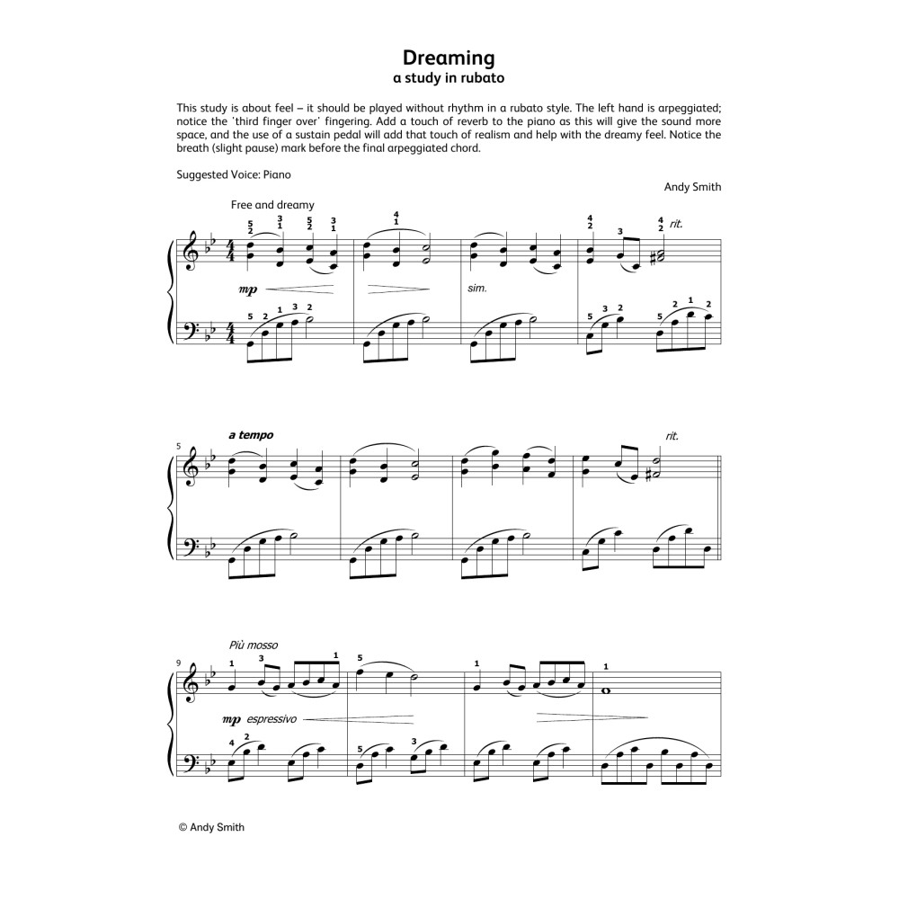 Dreaming (LCME Electronic Keyboard Grade 4 List A)
