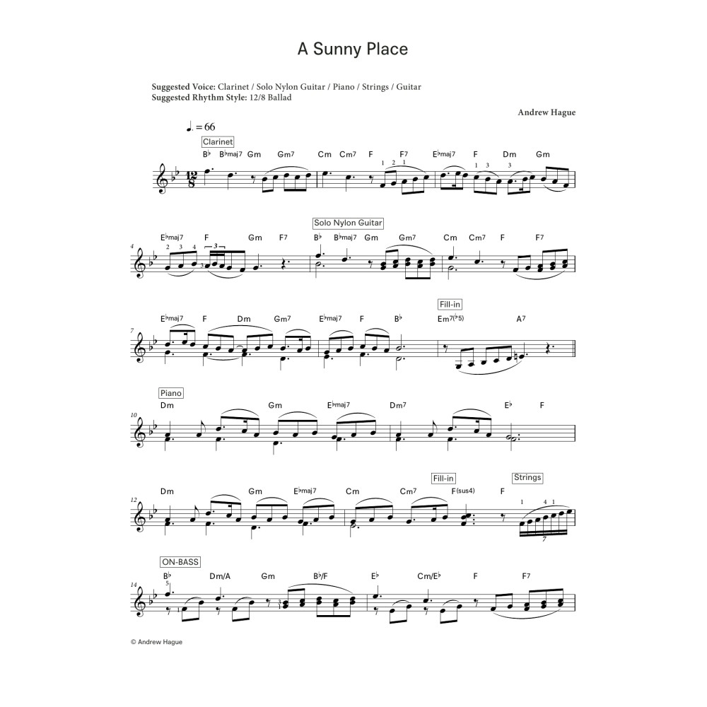 A Sunny Place (LCME Electronic Keyboard Grade 5 List A)