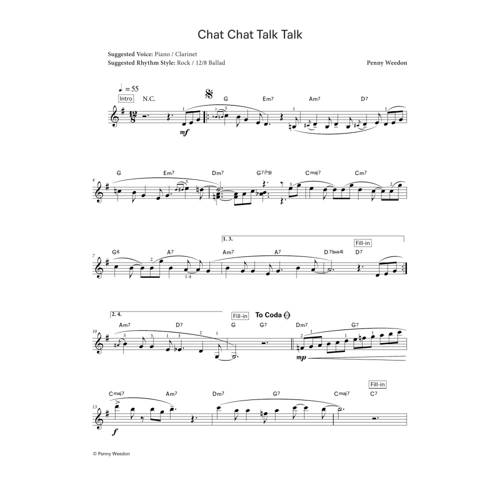 Chat Chat Talk Talk (LCME Electronic Keyboard Grade 6 List B)