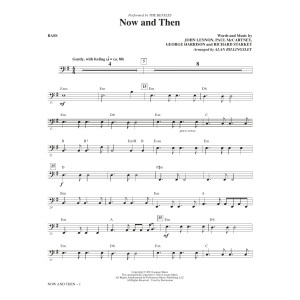 Now And Then (arr. Alan Billingsley) - Bass
