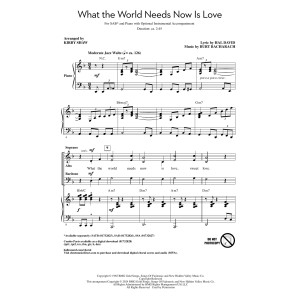 What The World Needs Now Is Love (arr. Kirby Shaw)