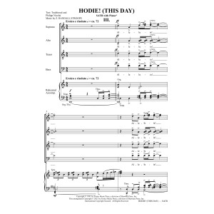 Hodie! (This Day) (Movement 3)