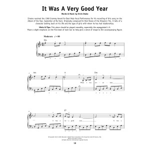 It Was A Very Good Year