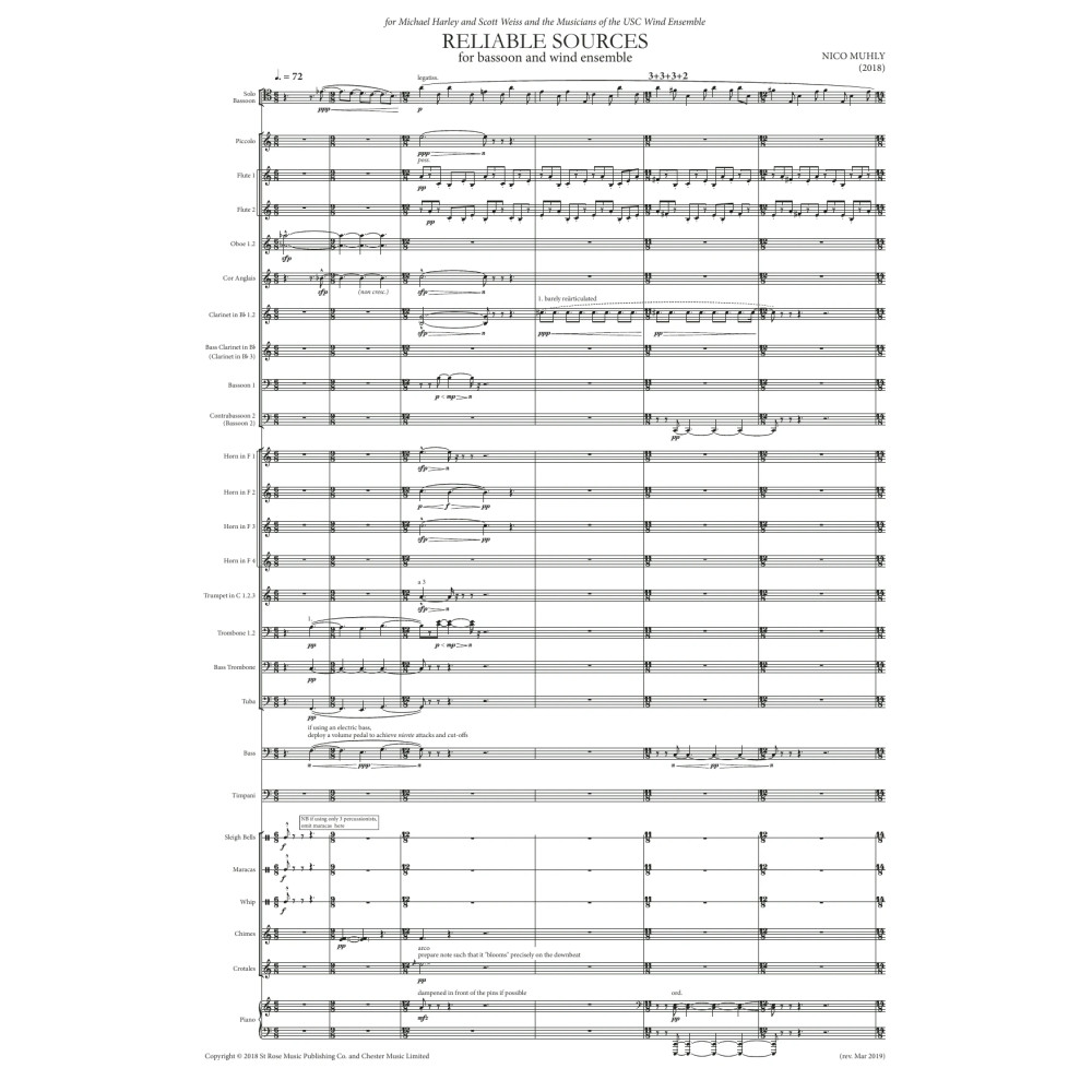 Reliable Sources - Full Score
