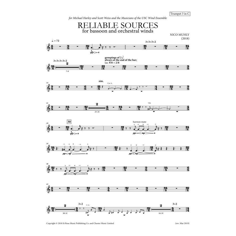 Reliable Sources - Trumpet 3 in C