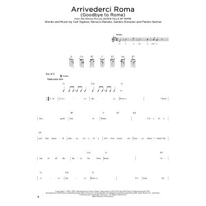 Arrivederci Roma (Goodbye To Rome) (arr. Fred Sokolow)
