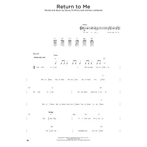 Return To Me (arr. Fred Sokolow)