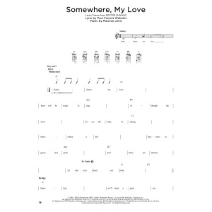 Somewhere, My Love (from Doctor Zhivago) (arr. Fred Sokolow)