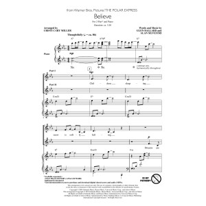 Believe (from The Polar Express) (arr. Cristi Cary Miller)