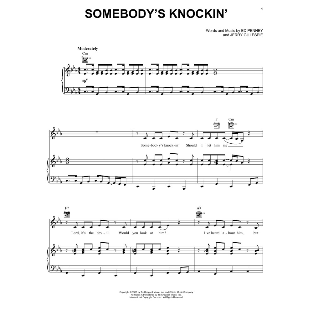 Somebody's Knockin'
