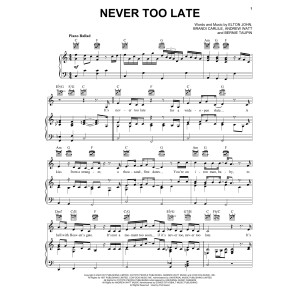 Never Too Late