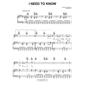 I Need To Know