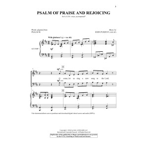 Psalm of Praise and Rejoicing