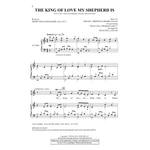 The King of Love My Shepherd Is (arr. Sean Paul)