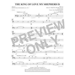 The King of Love My Shepherd Is (arr. Sean Paul) - Cello