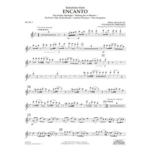 Selections from Encanto (arr. Sean O'Loughlin) - Flute 1
