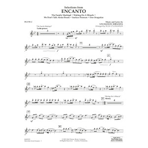 Selections from Encanto (arr. Sean O'Loughlin) - Flute 2