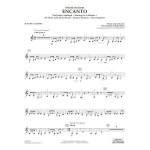 Selections from Encanto (arr. Sean O'Loughlin) - Bb Bass Clarinet
