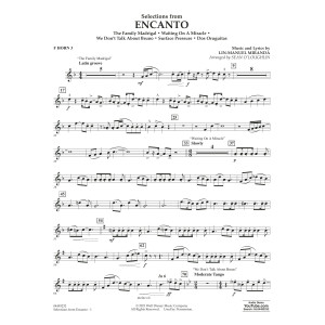 Selections from Encanto (arr. Sean O'Loughlin) - F Horn 3