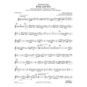 Selections from Encanto (arr. Sean O'Loughlin) - Bb Trumpet 1