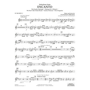 Selections from Encanto (arr. Sean O'Loughlin) - Bb Trumpet 2