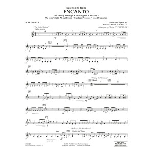 Selections from Encanto (arr. Sean O'Loughlin) - Bb Trumpet 3