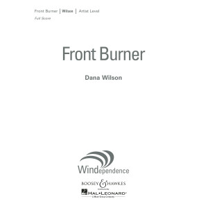 Front Burner - Conductor Score (Full Score)