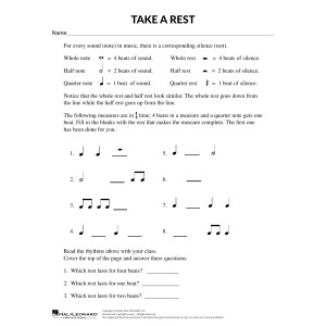 Take a Rest