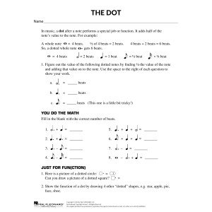 Dotted Notes