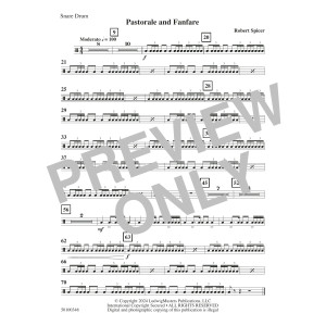 Pastorale and Fanfare - Snare Drum