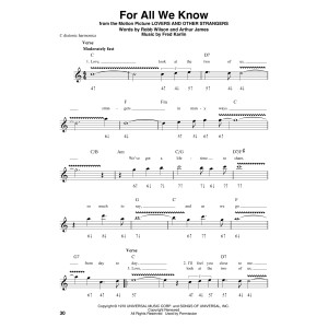 For All We Know
