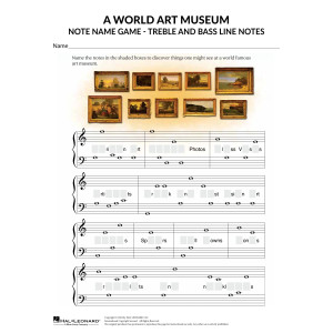 Treble and Bass Line Notes