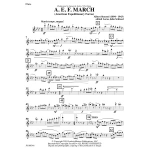 AEF March (arr. Loras John Schissel) - Flute