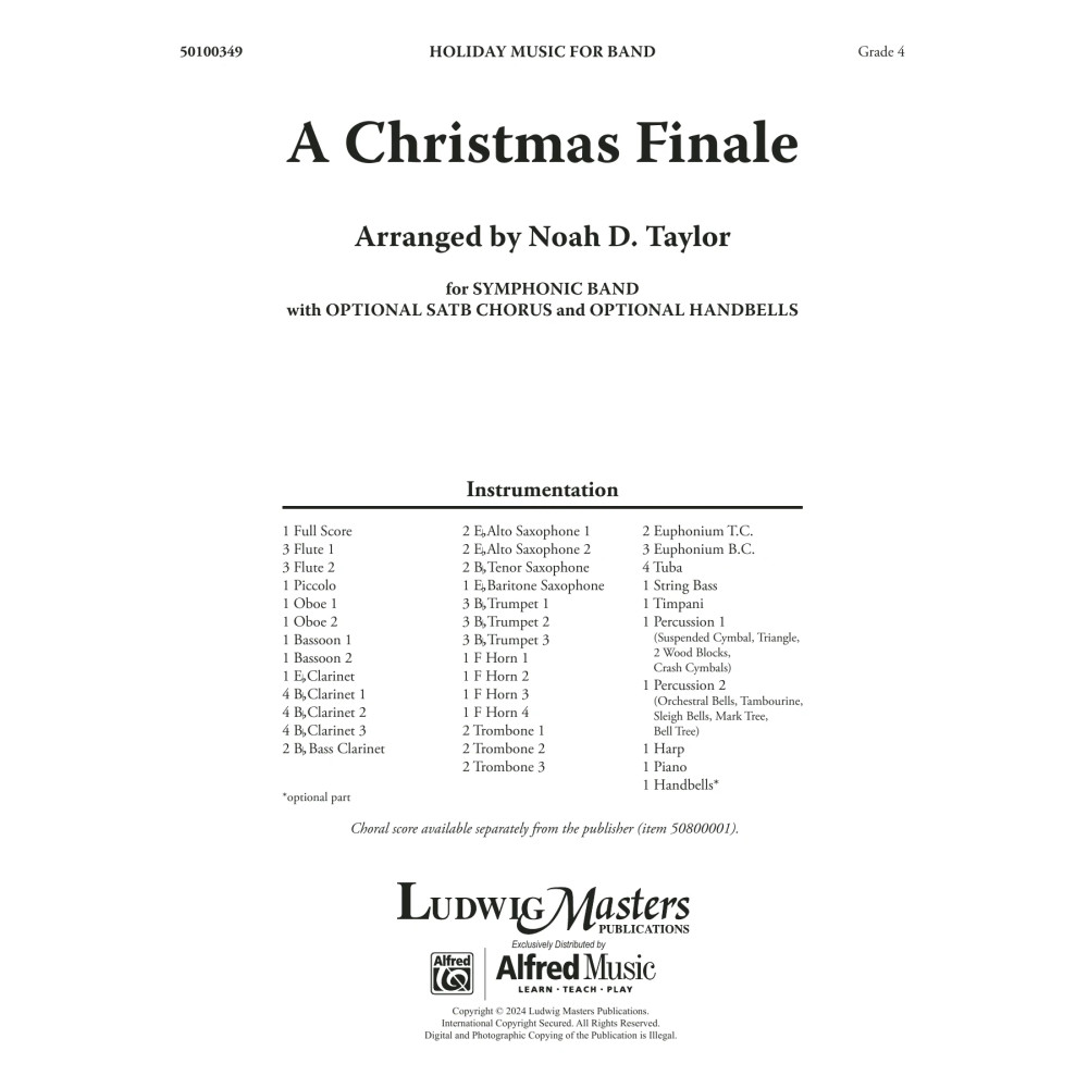 A Christmas Finale - Full Score