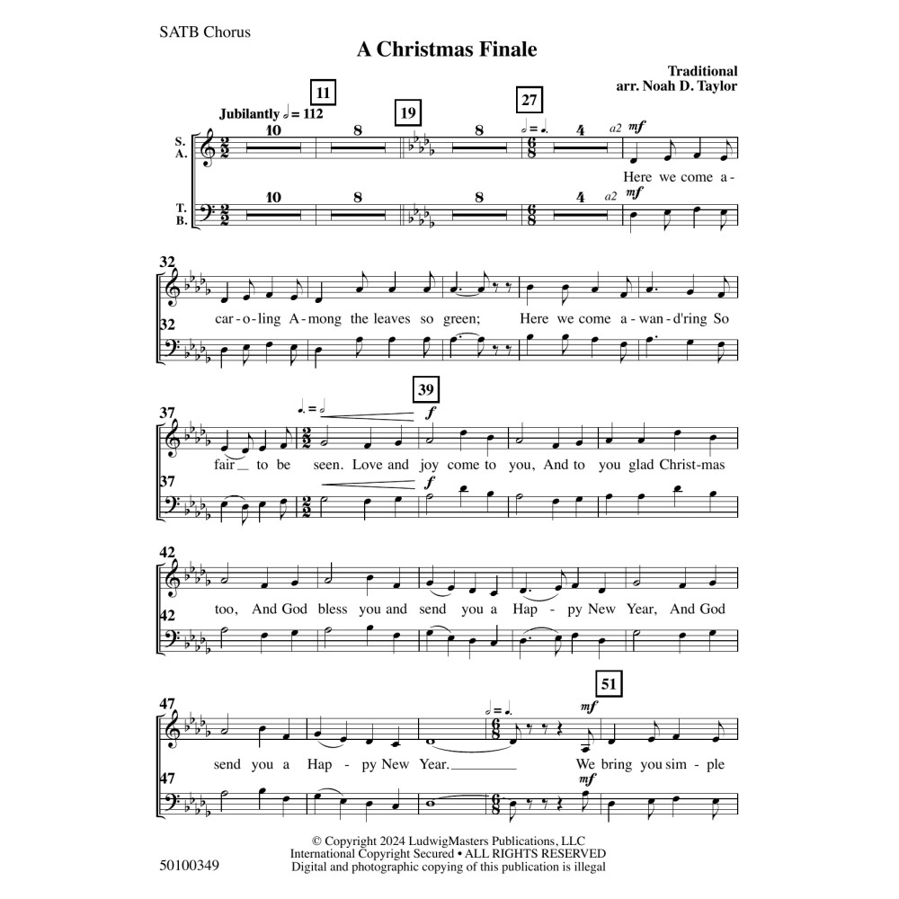 A Christmas Finale - Chorus