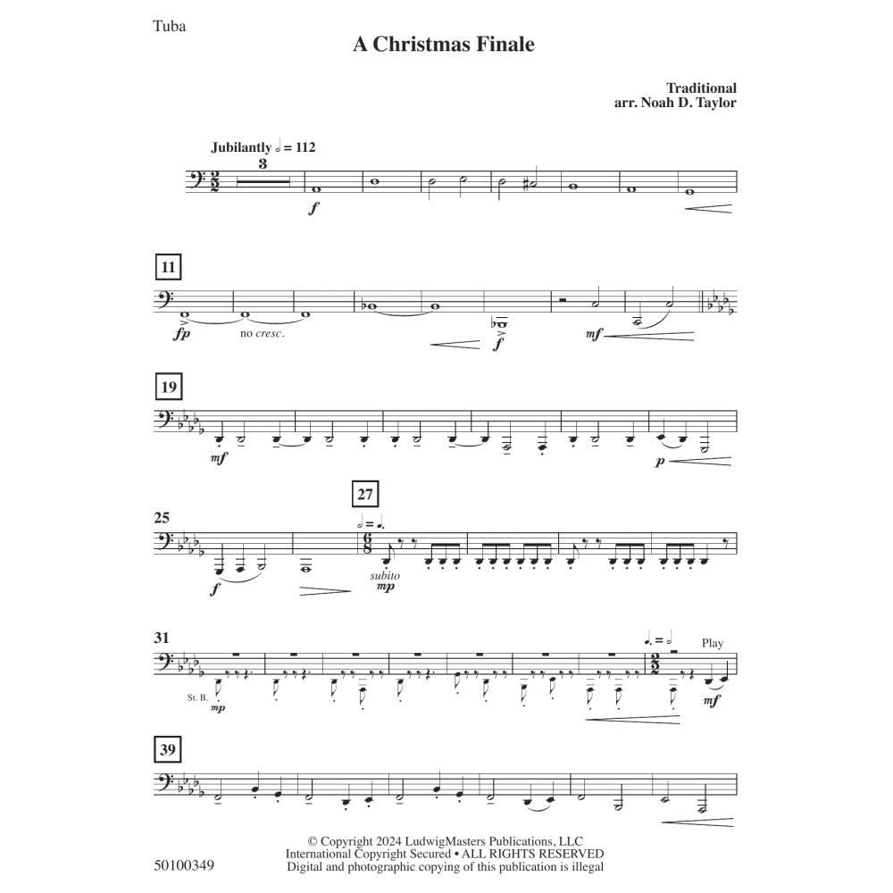 A Christmas Finale - Tuba