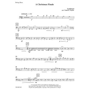A Christmas Finale - String Bass
