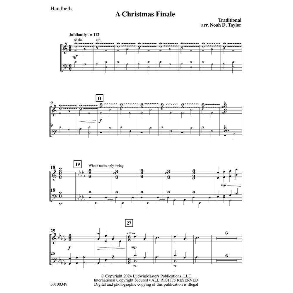 A Christmas Finale - Handbells