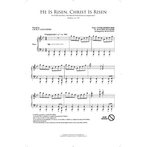 He is Risen, Christ is Risen (arr. Sean Paul)