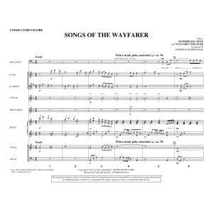 Songs Of The Wayfarer - Full Score